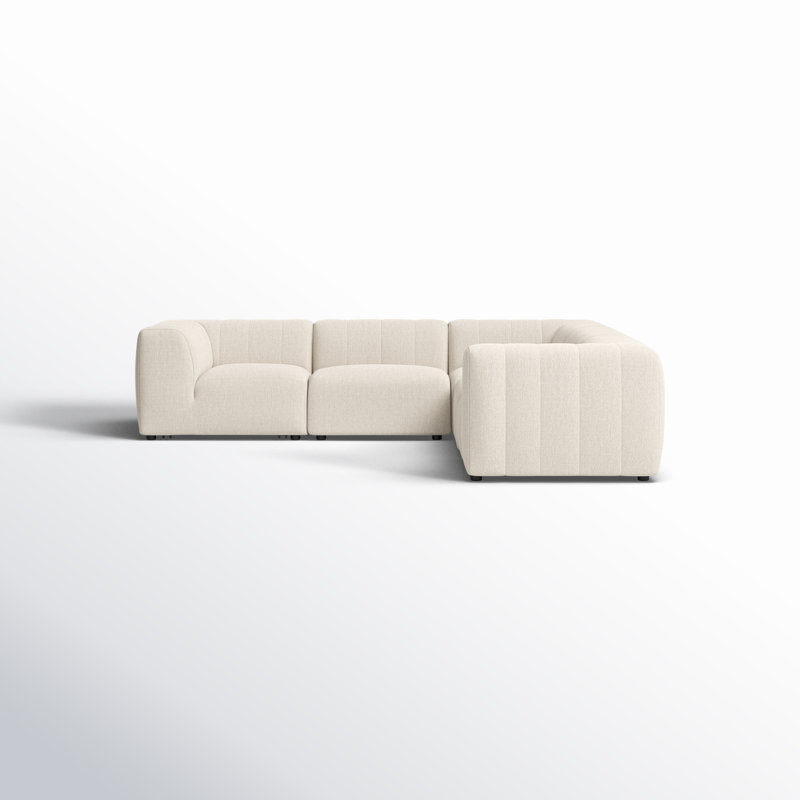 Neddie Outdoor 5 Pc Sectional-Faye Sand