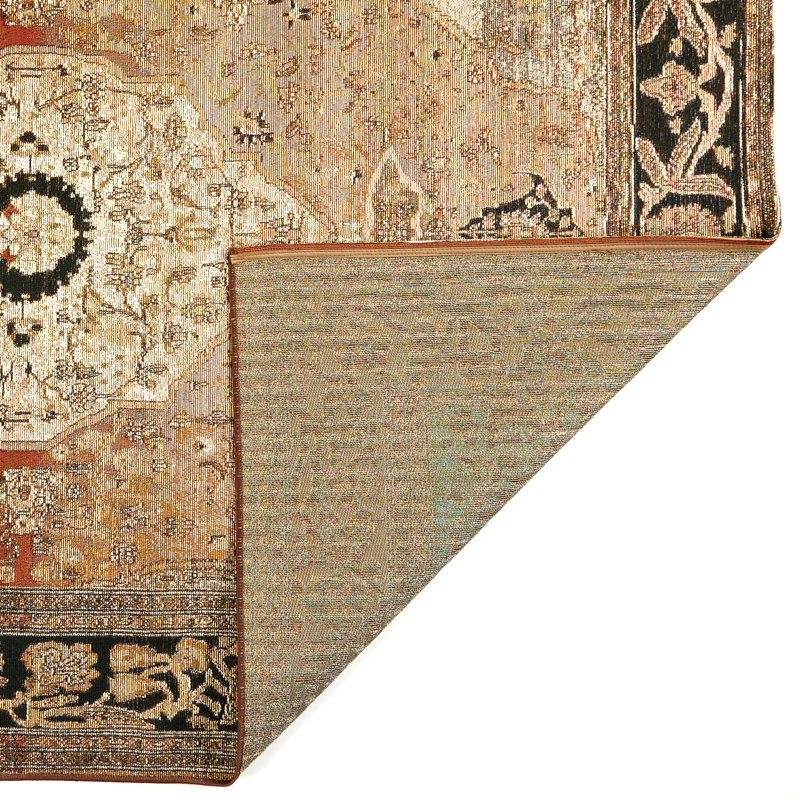 Ternan Power Loomed Indoor/Outdoor Rug, 8'10x11'10, Brown