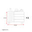 Armoire d'appoint moderne et simple