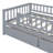 Kids Daybed Wood Bed with Two Drawers-89519850-89519851