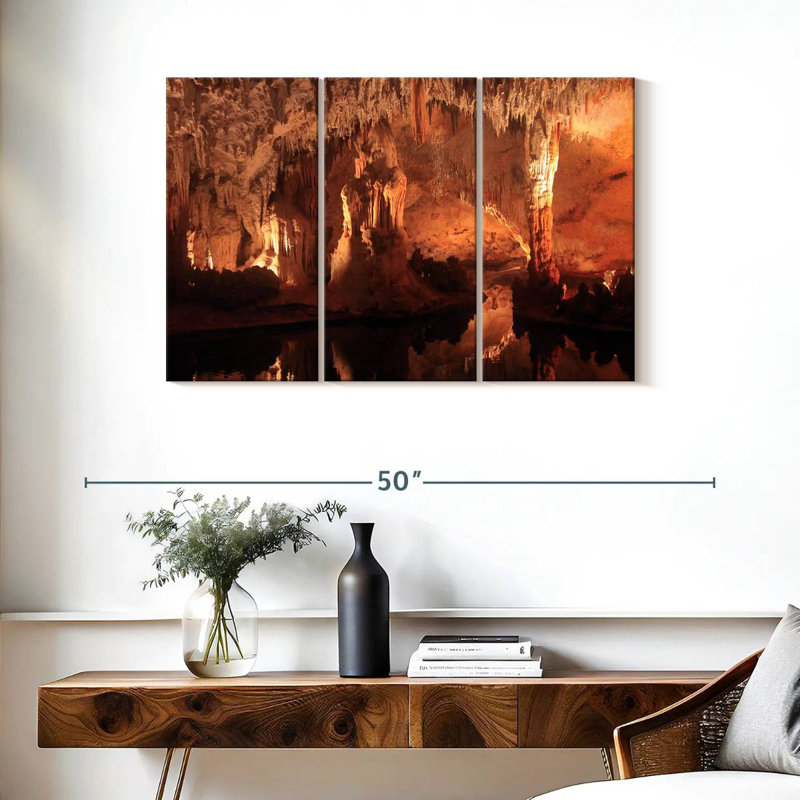 Dominican Republic Cave, 24" H x 38" W