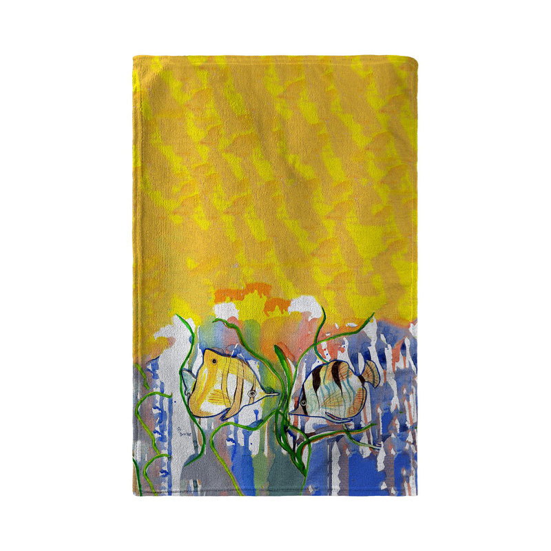 Serviette de thé ange fish