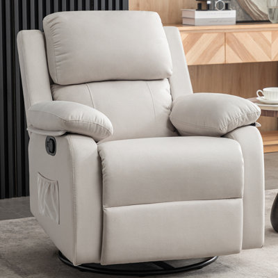 Dornan Recliner Chair,Small Rocking Chair,360 Swivel Recliner Chairs For Small Spaces,Manual Recliner -  Ebern Designs, EF2B495D67B840708618D9665EB48ED8