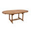 Bahama Outdoor Oval Teak Dining Table