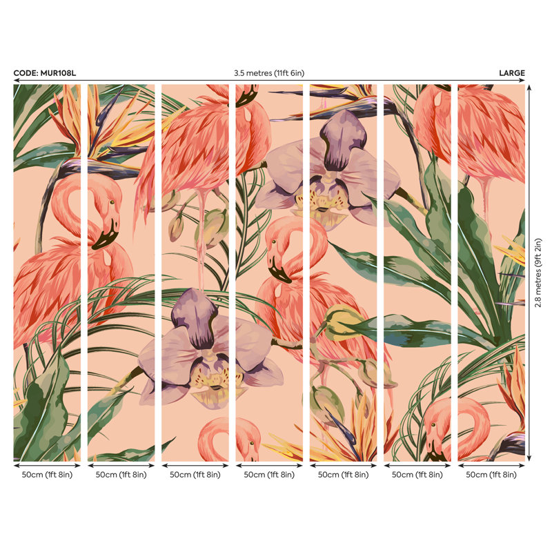 Copan Matte Wall Mural, 280 cm L x 350 cm W