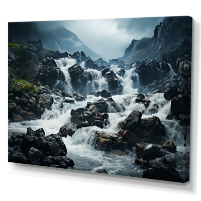Waterfall Eernal Cascade V, reproduction d'art sur toile