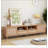TV Stand with Drawers, 65+ Inch TVs Stable support, multi-functional design