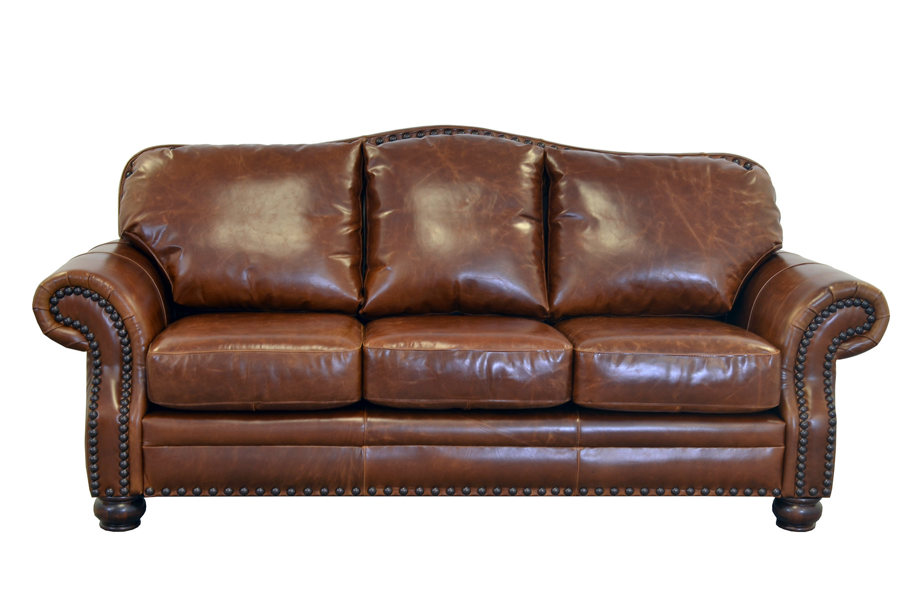 Canora Grey Somto 96 Leather Sofa Wayfair