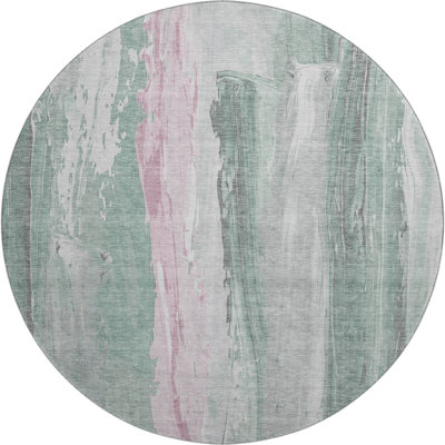Premium Machine Washable Mayfield AMF1845 Abstract Rug