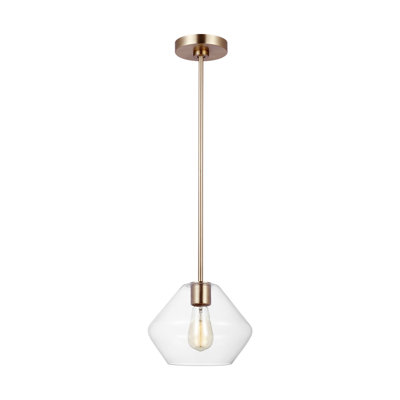 Luminaire suspendu géométrique 1 lumière Rooks