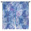 Rideaux obscurcissant à motif floral bleu et mauve à motif floral - 2 panneaux