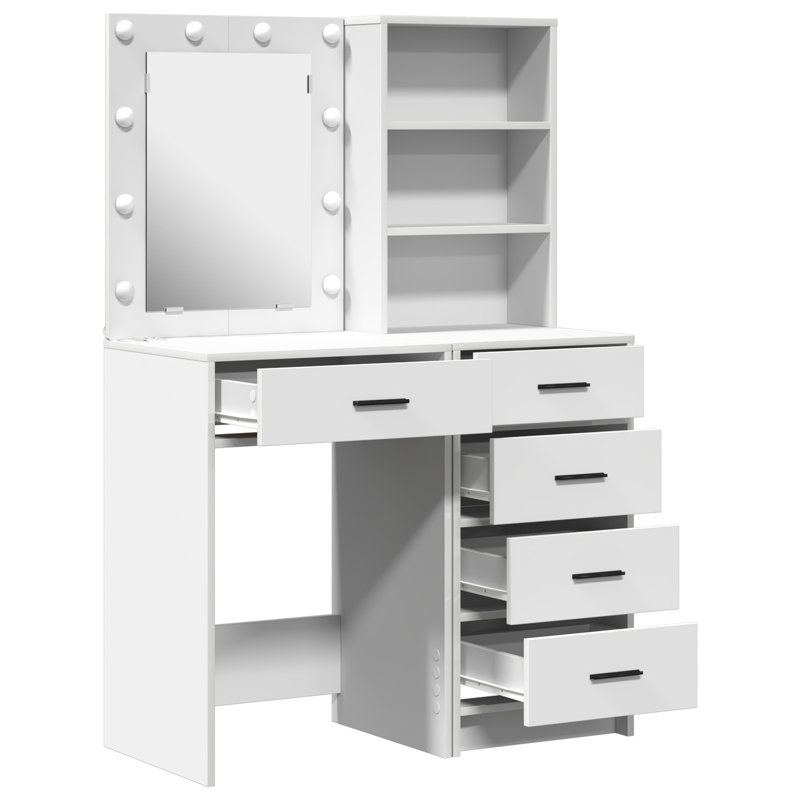 50cm Sideboard, White
