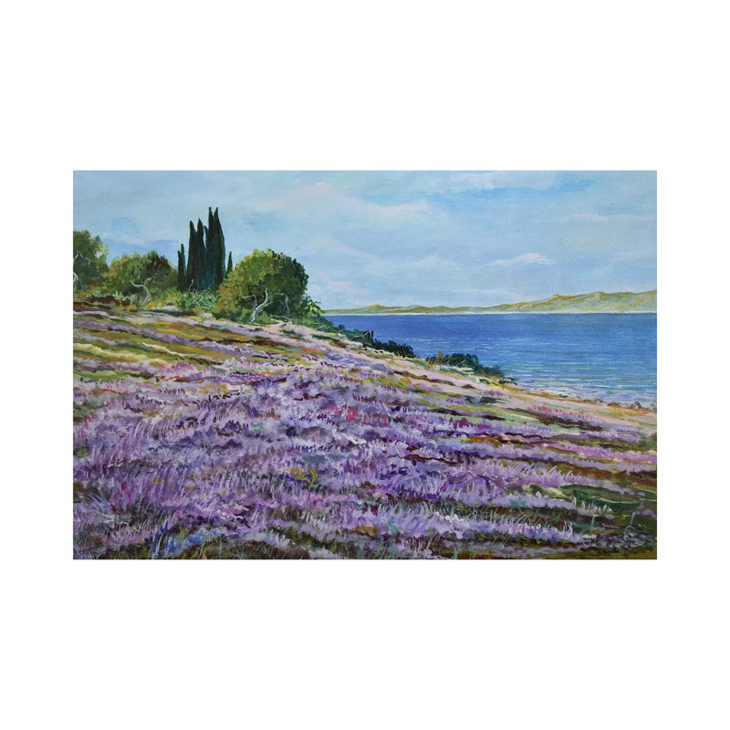 Along The Shore by Sinisa Saratlic - Gallery-Wrapped Canvas Giclée on Canvas, Canvas, 66.04 cm H x 45.72 cm W x 1.91 cm D
