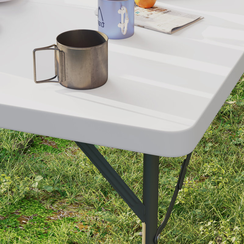 Rectangular 86cm L Outdoor Picnic Table, White