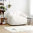 Faux Rabbit Fur Single Bean Bag Sofa with Arms-1594298269