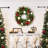 26 " Handmade Mixed Greenery Wreath
