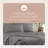 Whisper Organic Certified Organic King Flat Sheet Only - 100% Organic Cotton Sheets With Luxurious Soft And Breathable 300 Thread Count Sateen Weave Finish - Gots & Fairtrade Certified (King, Stone)-117442429-117442426