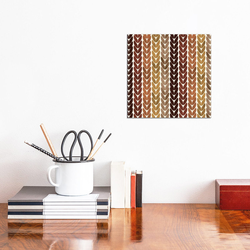 Pattern A by Kimberly Allen - Wrapped Canvas Print, 30.48 cm H x 30.48 cm W