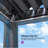 PURPLE LEAF 10' x 12' Louvered Pergola with LED Strip Lights and Control Panel for Patio Deck Garden Yard Gray-122897013