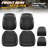 Front Row Seat Covers Universal Waterproof Polyester For Cars Suvs Trucks Airbag Compatibility​​-117805493