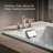 Tea-for-Two for Two 60" x 32" Drop-In Soaking Bathtub-6919013