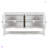Elegant Retro Console Table/Storage Cabinet/Sideboard With Mirrored Doors-1097788166