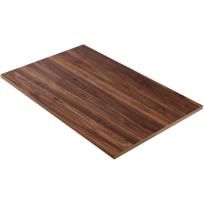 Kaboon Universal Tabletop, Solid One-Piece Melamine Table Top, Home and Office Countertop
