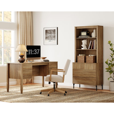 Aadham Union Rustic Piece Office Set