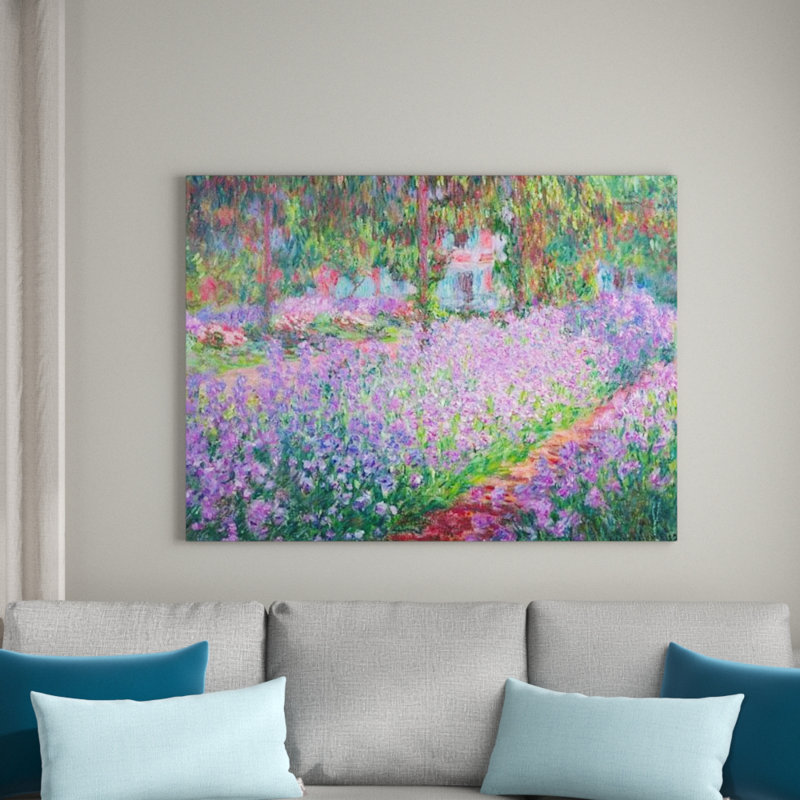 Claude Monet - Wrapped Canvas Painting, 60cm H x 80cm W x 1.8cm D