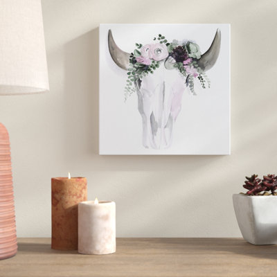 Bohemian Horns I by Jennifer Paxton Parker - Wrapped Canvas Painting