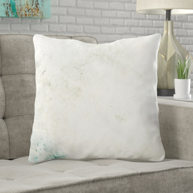 Coussin décoratif en papier Lawrenceville, Microsuède, Intérieur