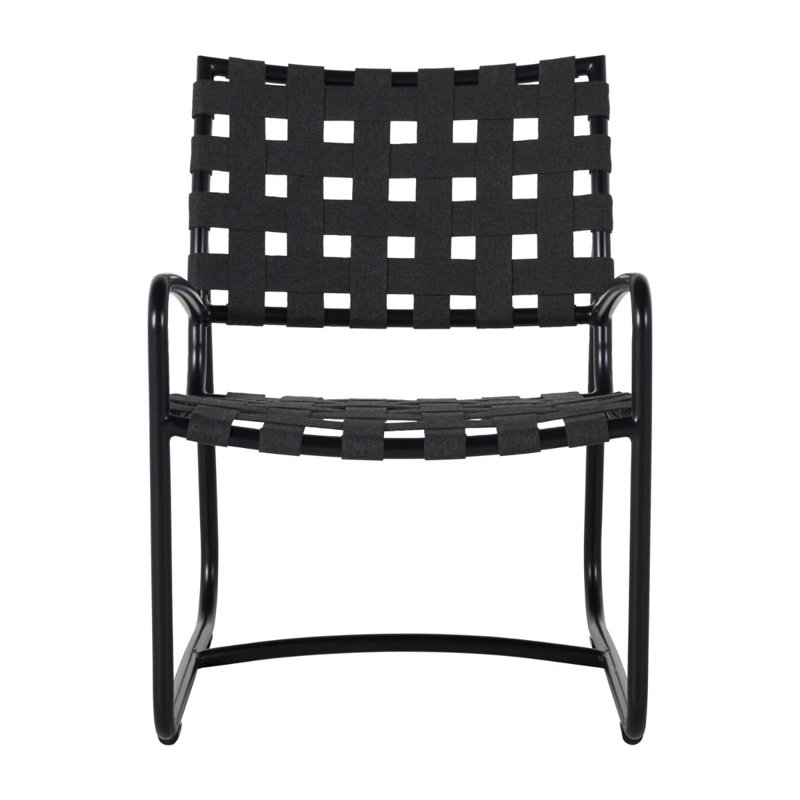 Catalina Patio Chair, Midnight/Charcoal