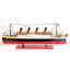Bateau peint à modèle titanic