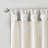 DIY Twist Tab Lined Window Curtain Panel, Faux Silk Sheen, Privacy And Drapability, Fits 2 Inch Rod, Multiple Options-522853786-522853787
