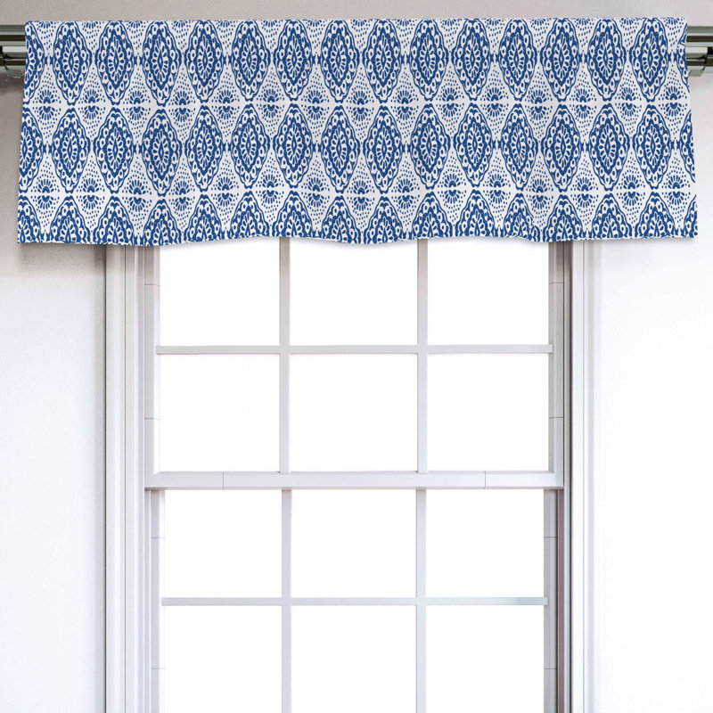 Sateen Ruffled Window Valance