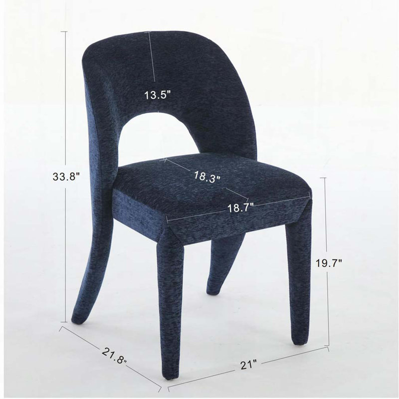 Chaises de salle à manger, Bleu très foncé