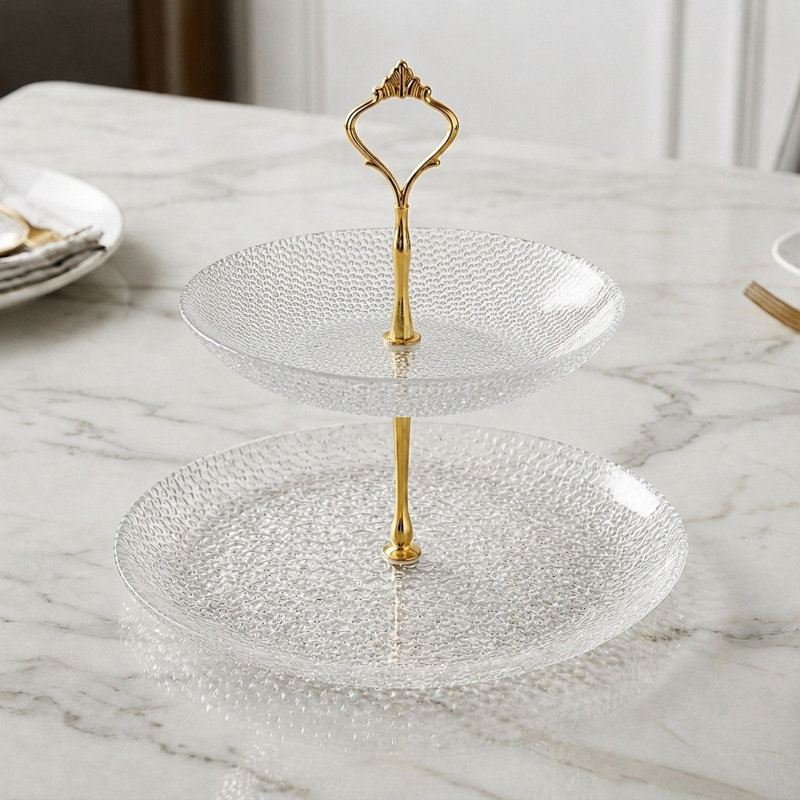 Assiette en verre Emerick