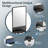 Rectangle Fogless Shower Shaving Bathroom Mirror