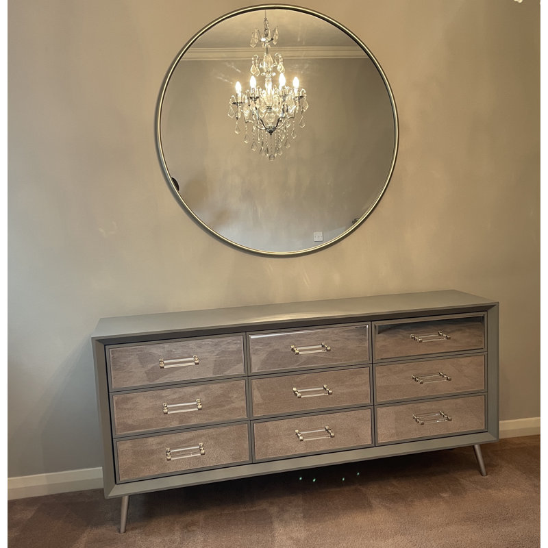 Carruth 149cm Sideboard, Grey/Silver