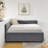 Full Size Upholstered Tufted Bed Frame With Two Drawers, Sofa Bed Frame With Comfortable Backrest And Armrests, Velvet(79.5''X58''x25'')-117047137