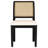  Dekiya 5-Piece Round Dining Table Set Sand Wash And Black-1460313797