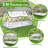 Denishia 2Pcs 6x3x2ft Galvanized Metal Raised Garden Bed with Greenhouse Cover-649293974-611207998