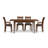 Sarah 4 - Person Solid Wood Top Four Leg Dining Set-16848868-16848871-39921290