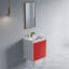 Ensemble de meuble-lavabo simple 24 po Evstati-71400594