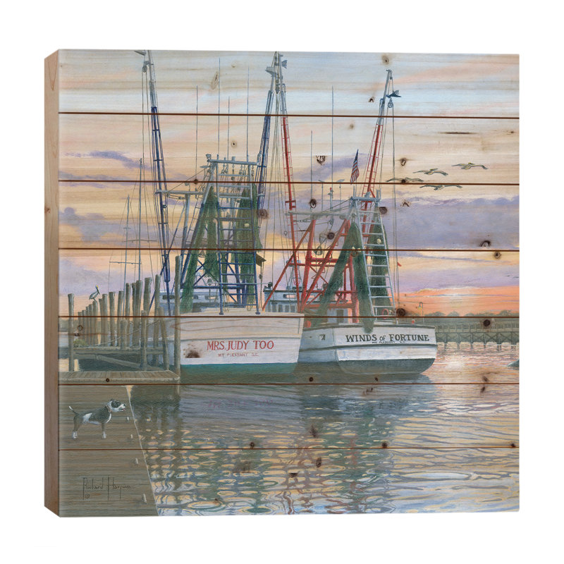Shem Creek Shrimpers, Charleston, Caroline du Sud