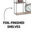 Hallmark Wall Shelf, Wire House Shape Design