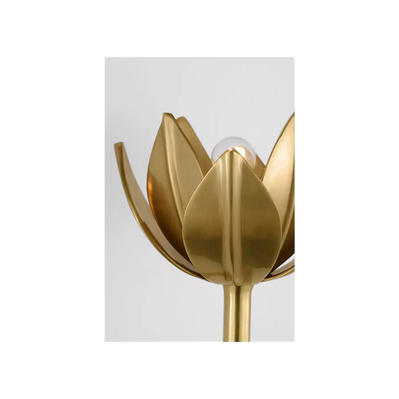 Julie Neill Alberto Medium Sconce, Antique-Burnished Brass