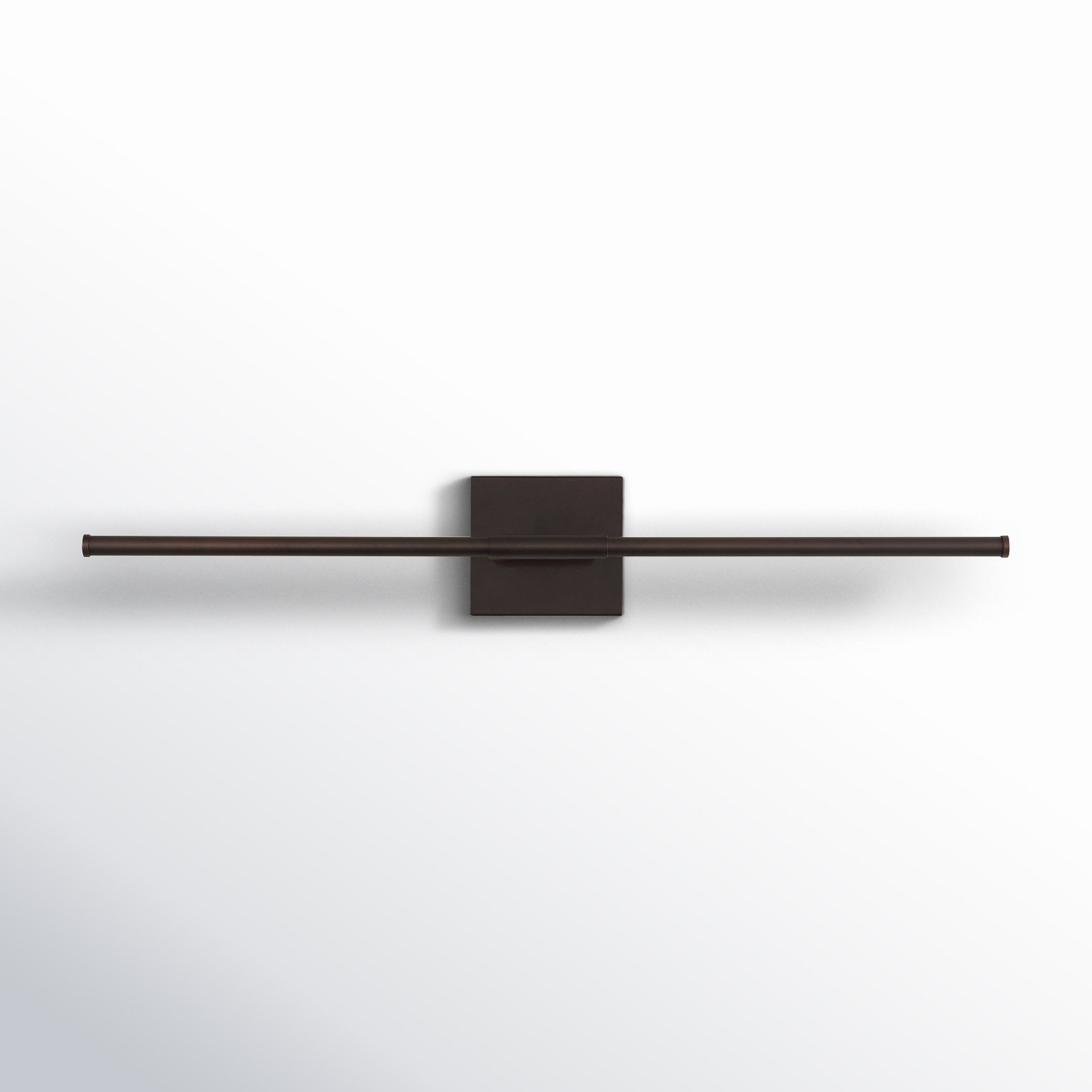 Gallatin Single Light Dimmable LED Armed Sconce, Oil Rubbed Bronze
