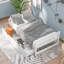 Lit plateforme simple avec deux tiroirs-113432434