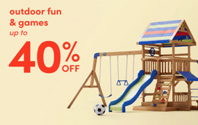 outdoor fun & games clearance